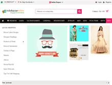 Tablet Screenshot of indiabazaaronline.com